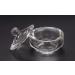 Morechioce Glass Dappen Dish with Lid - 2 Piece Nail Art Accessory Set - Transparent Crystal Cups for Dipping - Buy Online on GoSupps.com