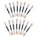 Beavorty 30pcs Eye Shadow Stick Makeup Gadgets Dual Ended Makeup Brush Lash Set Lip Gloss Brush Lip Balm Brush Sponge Eyeshadow Dual-side Eyeshadow Eyeshadow Applicator Girl