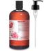Rose & Geranium Massage Oil | 16 oz Mineral Oil-Free | Soothing Full Body Therapy - Buy Online on GoSupps.com