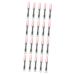 Hemoton 20 Pcs Air Traffic Control Mascara Clear Lip Gloss Tubes DIY Mascara Bottle Lash Tubes The Pet 1 g (Pack of 1) Pinkx2pcs