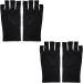 UCUNJIA 2 Pairs of Anti-UV Nail Gloves Fingerless Gloves for Women Anti-UV Gloves Manicure Gloves for Women Professional Anti-UV Manicure Gloves - Buy Online on GoSupps.com