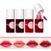 4-Piece Lip Stain Set | Waterproof Matte Liquid Lipsticks & Gloss | Long-Lasting Non-Stick Cup Makeup for Women - Buy Online on GoSupps.com