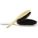Antistatic Oval Nylon Hair Brush | Scalp Massage & Curly Hair Styling Tool - Golden | International Shipping Available - Buy Online on GoSupps.com