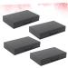 Ipetboom 4pcs Box Eyeshadow Matchbox Eye Shadow Empty Eye Shadow Pallet Eye Shadow Box Makeup Palette Mirror 4.5X7.2CM Black 2 - Buy Online on GoSupps.com