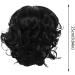 Aloe Spray for Hair European And American Women's Popular Fashion Large Scalp Women's Short Curly Hair Fiber Headwear Synthetic Wigs for Women Black One Size - Buy Online on GoSupps.com