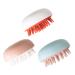Magiclulu 9 Stk Shampoo brush travel bum hairbrush made of silicone body peeling made of silicone cleaning shampoo hair washer made of silicone massage curb sweating scalp silica gel