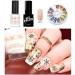 KADS Nail Gel Stamping Polish & Plate Set - Snowflake Nail Art Manicure for Salon-Quality Designs - Buy Online on GoSupps.com