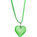 Silay Glass Heart Necklace - Romantic Blue Choker for Women & Teens | Perfect Anniversary Gift - Buy Online on GoSupps.com