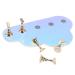 minkissy 1 Set Nail Tools Nail Holder for Painting Nails False Nails Display Holder Nails Tips Display Stand Press on Fake Nails Stand Press on Nails Holder Bracket Acrylic Symphony