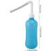 Nasal Rinsing Cleaner Efficient Easy Large Capacity Comfortable Sinus Rinsing Bottle for Sea Water (500ML Blue) - Buy Online on GoSupps.com