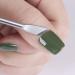Dual-ended Stainless Steel UV Gel Cuticle Nail Remover Pusher Anti-slip Handle Nail Art Tool - Buy Online on GoSupps.com