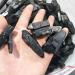 100g Rough Natural raw Gemstone Black Tourmaline Point Crystal Tumbled Wand for Natural Luster - Buy Online on GoSupps.com