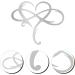 Yardenfun 2 Pcs Wrought Iron Heart Pendant Vintage Signs Love Sign Wall Art Wedding Sign Hollow Pendant Silver - Buy Online on GoSupps.com
