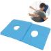 Ververt Touch Disposable Pillow Covers - 100 Pack Breathable & Water-Absorbent Facial Covers for Beauty Salons - Blue Hole Design - Buy Online on GoSupps.com