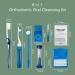 Multi Color 8 in 1 Orthodontic Oral Cleansing Kit | Best Orthodontic Oral Hygiene | Purple Orthodontic Kits for Sale - Buy Online on GoSupps.com