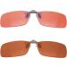 Braddell Optics Clip-on Blue Light Reading Glasses - FL-41 Rose & FL-60 Brown for Migraine Relief & Light Sensitivity - International Shipping Available - Buy Online on GoSupps.com