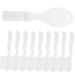 Fomiyes 20st prison toothbrush travel toothbrush toothbrush with soft handle prison brush toothbrush for the household toothbrush treat gentle deliveries white travel nylon