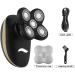 Buy 5D Electric Head Shaver for Bald Men - USB Rechargeable Waterproof & Portable | Best Hair Clipper & Beard Trimmer - Buy Online on GoSupps.com