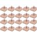 10 Pairs Replacement Peaks for High Heels | U-Shape TPU Tips for Hahnkappen Kits | Durable Heel Nail Cushions in Black & Beige - Buy Online on GoSupps.com