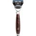 M hle 3-Part Shaving Set | Silberspitz Badger Brush & 5-Blade Razor | Chrome-Plated Metal Stand | eBonit Handle | Ideal for Gillette Foot - Buy Online on GoSupps.com