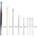 Stainless Steel Ear Wax Picker Kit - 9pcs Spiral Design for 360 Degree Cleaning - Buy Online on GoSupps.com