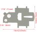 iSURE MARINE 2pcs Deck Fill Plate Key Kit - Stainless Steel Multi Tool for Gas, Fuel, Water, Waste, Diesel Tank - Boat/Yacht Floating Keychain - Buy Online on GoSupps.com