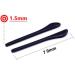 Rijpex Dark Blue Glasses Bone Ear Bracket Holder - 2 Pairs of End Tips & Ear Socks for Thin Metal Glasses - Buy Online on GoSupps.com