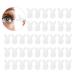 Eyelash brush silicone eyelash brushes 50 pieces eyelashes y form silicone eyelash brushes brush disposable eyelash extension props make-up beauty tools