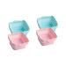 FOMIYES 4 Pcs Cleanser of Makeup Brush Makeup Brush Scrubber Bowl Makeup Cleaning Mat Makeup Brush Cleaners Women s Suits Tools Mat for Cleaning Silica Gel Make up Miss Cleaning Brush
