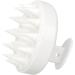 Soft Silicone Scalp Massage Device & Shampoo Brush | Head Massager for Hair Care & Relaxation (White) - International Shipping Available - Buy Online on GoSupps.com