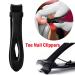 Portable Nail Clippers for Thick Nails - Non-Slip Durable Stainless Steel (Black S) | High-Quality International Shipping - Buy Online on GoSupps.com