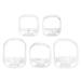 Professional Mustache Shaping Tool | Beard Shaper Template - ABS White for Precision Grooming - Buy Online on GoSupps.com