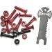 INDEPENDENT Skateboard Hardware 1" Phillips Red/Black Mounting Bolts with Tool - Buy Online on GoSupps.com