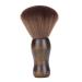 Ipetboom Face Duster Neck Brush Barber Neck Duster Brush Hair Sweep Brush Hair Cutting Brush Barber Duster Tool Neck Cleaning Brush Broken Hair Bamboo Hair Cutting Tool Barber Hair Brush