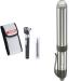 GIMA 31524 Otoscope 2.5V xenon halogen light bag & varna diagnostic lamp LED incl. 1x aaa battery pen light pupil light extremely slim and light pen lamp flashlight silver bundle with diagnostic light