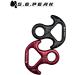 Peak Rescue Figure 8 Descender - Aluminum Alloy Black | 30kN - Climbing Gear for Rock Climbing & Rigging - Buy Online on GoSupps.com