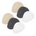 FRCOLOR 3 Pairs High Heel Shoe Pad Roll on Tint Gel Forefoot Pad Half Insoles Shoe Inserts Clear Heels Foot Toe Cushion Forefoot Pads Forefoot Gel Pad Gel Insole Fudge