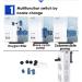 Quiet 4-in-1 Aquarium Internal Filter 500-1800L/h - Efficient Water Pump & Oxygen Ventilation for 20-1500L Aquariums - Buy Online on GoSupps.com