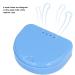 Buy 12pcs Denture Storage Box - Compact Plastic Dental Orthodontic Holder in Blue | International Shipping Available - Buy Online on GoSupps.com