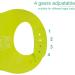 Lictin Waterproof Silicone Baby Bibs - 3 Pack | Food Grade Material, Crumb Catcher Pocket, Quick Drying | Bacteria Resistant Bibs for Infants and Toddlers - Buy Online on GoSupps.com