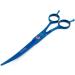MOONTAY Professional Dog Care Shear Set - Curved Straight Chunker & Thinning Scissors for Pet Grooming - High-Quality Blue Dog Grooming Scissors - Buy Online on GoSupps.com