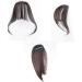 Natural Synthetic Hair Flat Bangs/Fringe Mini Hair Bangs Fashion one Clip-in Hair Extension(Light Brown) - Buy Online on GoSupps.com