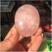 JITEM Balance Natural Rose Quartz Crystal - Hand Chime Reiki Decoration & Lucky Stone | Premium Rough Stones & Minerals for Healing - Buy Online on GoSupps.com