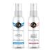 CA Perfume Impression of (Aventura + Bright Crystal) Travel Size Sample Fragrance Refillable Atomizer Long Lasting Eau de Parfum (Cologne) Sprayer / 2 Fl Oz/ 60 ml Aventus + Bright Crystal