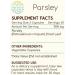 HerbEra Parsley 60 Capsules, 500 mg, Made with Parsley (Petroselinum crispum) Dried Leaf (60 Capsules) 60 Count (Pack of 1) - Buy Online on GoSupps.com