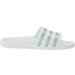 adidas Women's Adilette Aqua Slide Sandal - Size 7 - Almost Blue/Magic Grey Metallic - Buy Online on GoSupps.com