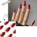 French Solid Color False Nails Detachable Full Cover False Nail Wearable Press on Nails DIY Manicure Decoration Gift - Buy Online on GoSupps.com