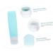 POPETPOP 4 Sets Travel Bottle Makeup Eyeshadow Travel Accessories Toiletries Travel Refillable Jars Empty Silicone Travel Jars Makeup Jar Storage Bottle Stainless Steel Flat - Buy Online on GoSupps.com