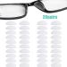 Jinlaili 20 Pairs Silicone Nose Pads for Glasses Anti-Slip Adhesive Nose Pads for Glasses D Shape Nose Cushions for Eyeglasses and Sunglasses Spectacles. - Buy Online on GoSupps.com