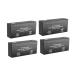 6v 1.2Ah rechargeable Sealed Lead Acid battery BG-612F1 (Qty of 4)